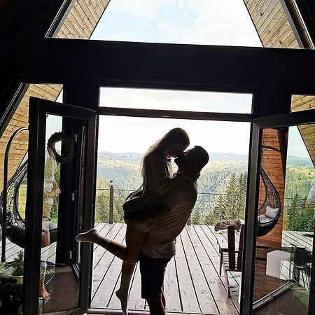 Nordik Cabin - Aframe With 2 Bedrooms Mărişel Exteriör bild