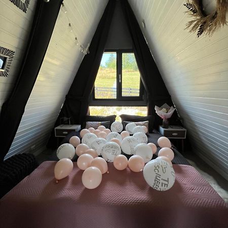 Nordik Cabin - Aframe With 2 Bedrooms Mărişel Exteriör bild